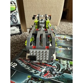 Retired Lego Technic Farm: Combine Harvester Race Car 8274 with box