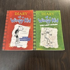 Diary Of A Wimpy Kid Jeff Kinney Lot Of 2
