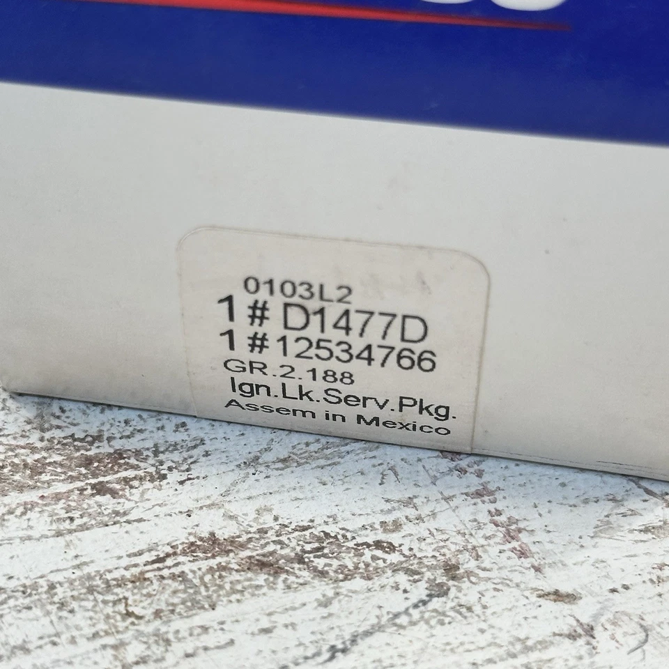 Nuevo OEM 12534766 GM 1994-1997 Buick Pontiac Oldsmobile cilindro de bloqueo de encendido Foto 3 de 4