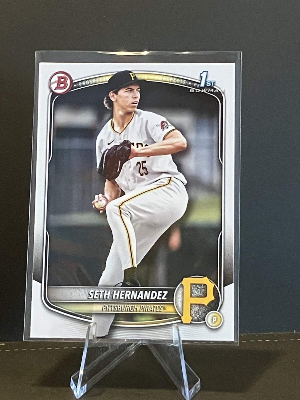 2025 Bowman Draft Seth Hernandez 1st Bowman #BD-25 Pittsburgh Pirates