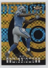 2004 Topps Finest Box Topper Gold X-Fractor 125/150 Roy Williams #76 10lp