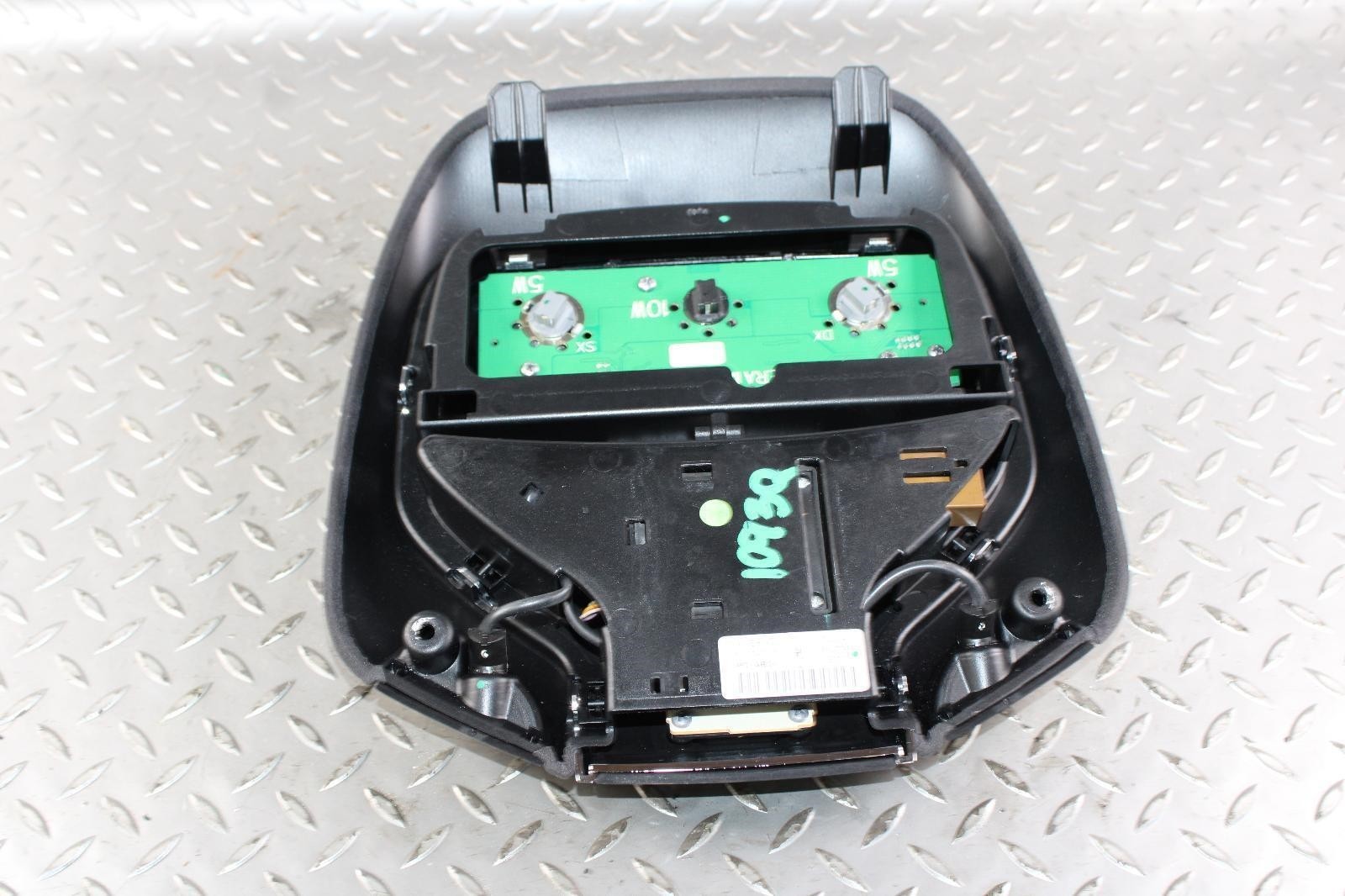 14-17 Ghibli Black Suede Overhead Roof Center Console Map Dome Lamps OEM Factory
