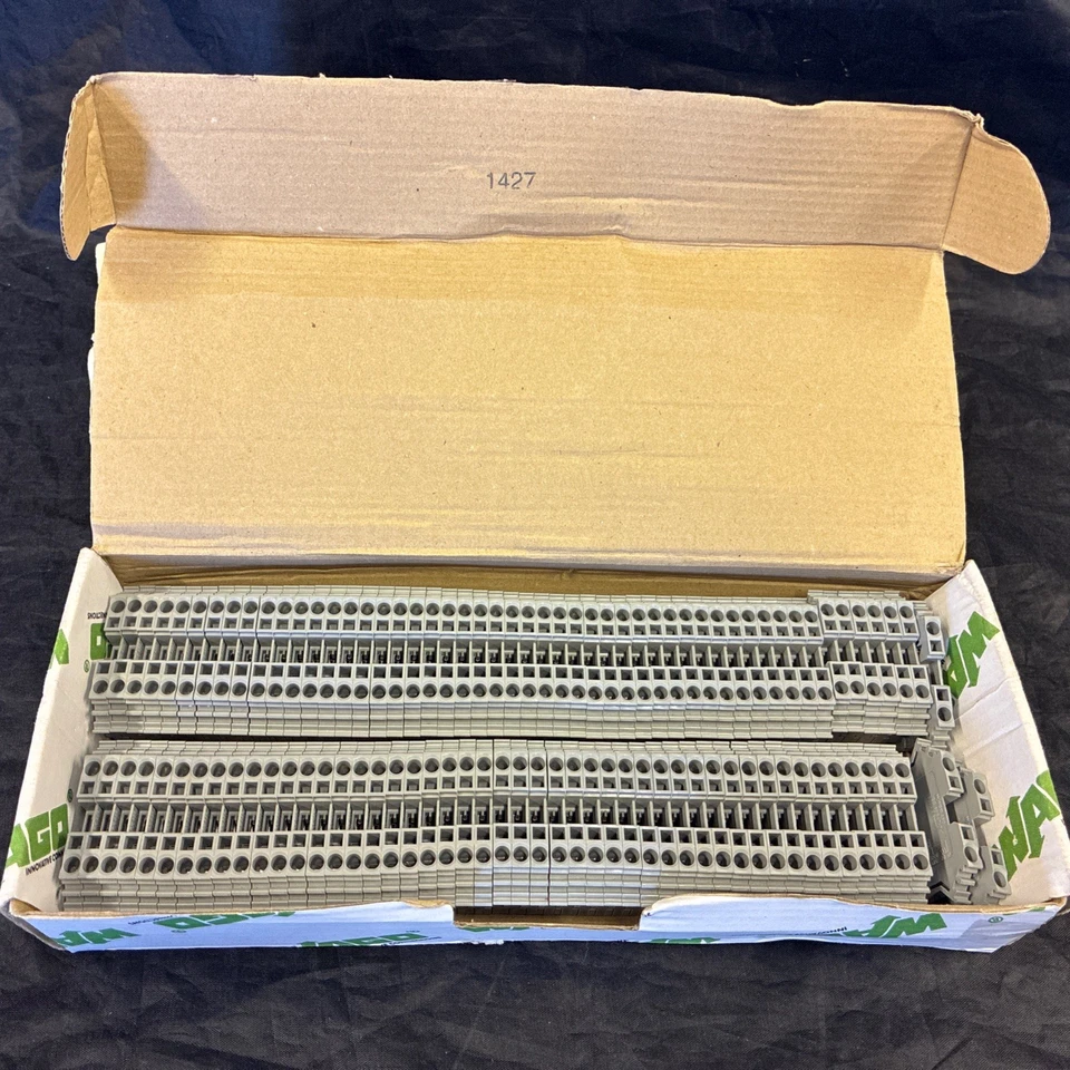 WAGO 280-601 Terminal Block Connectors 12-28 AWG - Box of 100 - NOS - Image 2 of 4