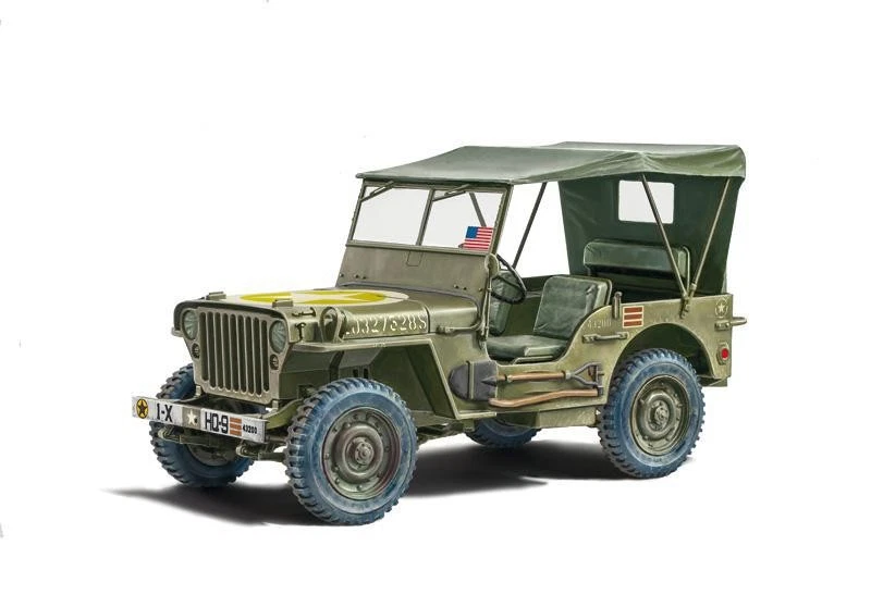 ITALERI 1/24 WILLYS JEEP MB 80TH ANNIVERSARY - Immagine 2 di 4