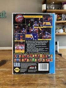 NBA Jam Sega CD Authentic Complete in Box CIB w/ Reg Card Mint Condition Disc‼️