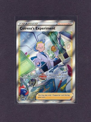 Colress's Experiment GG59/GG70 Crown Zenith: Galarian Gallery Holo Pokemon