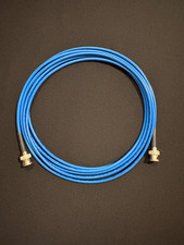 Belden 1855A BNC Male to BNC Male 10 FT Cable Blue 
