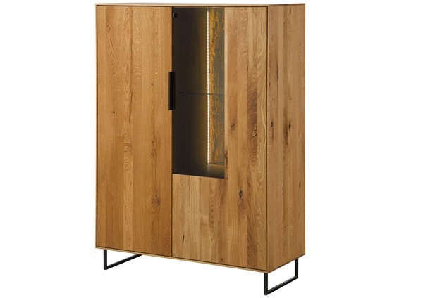Highboard Wildeiche 103X43X145 Natur GeöLt Lindau #16-image