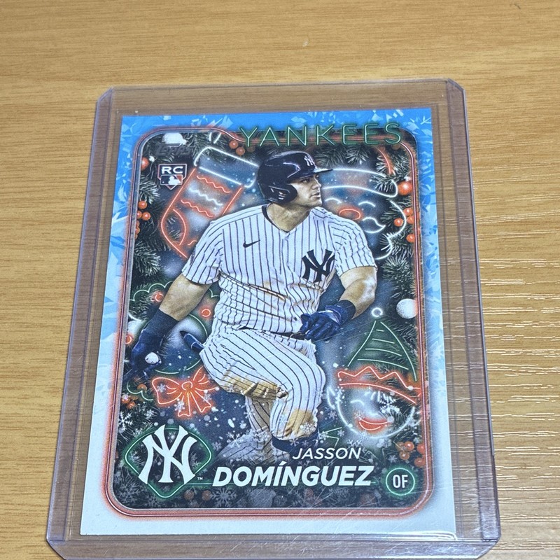 Topps 2024 Holiday Jasson Dominguez #H75 RC Rookie New York Yankees