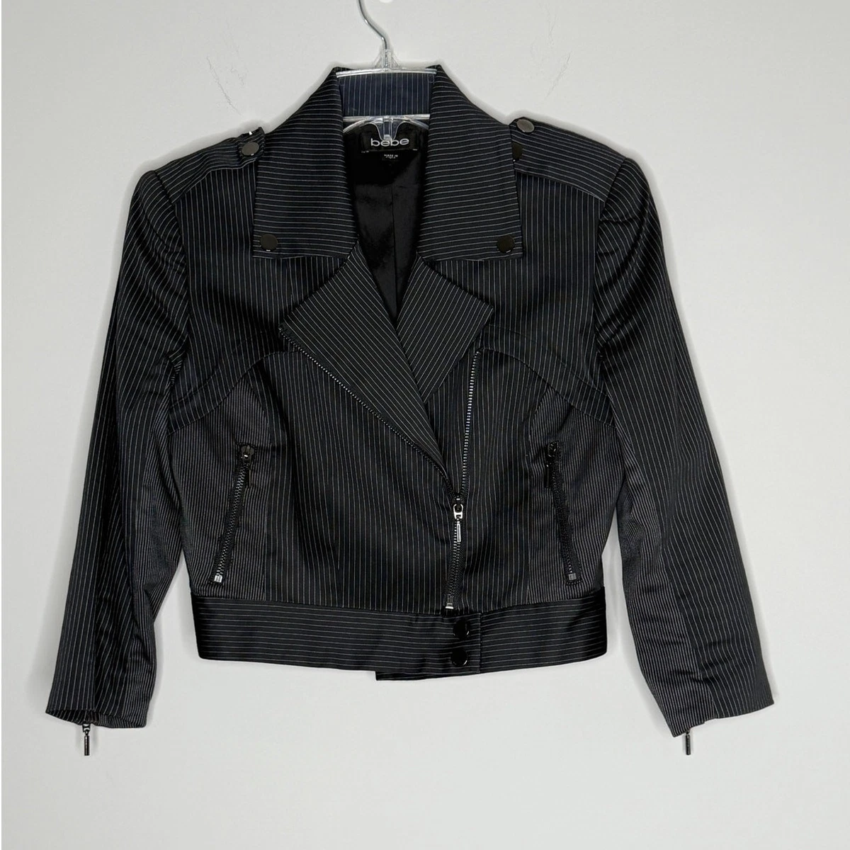 Veste Femme Bebe - Noir Avec Rayures Et Logo - Taille S - Neuf Avec étiquettes - Style 3-en-1
