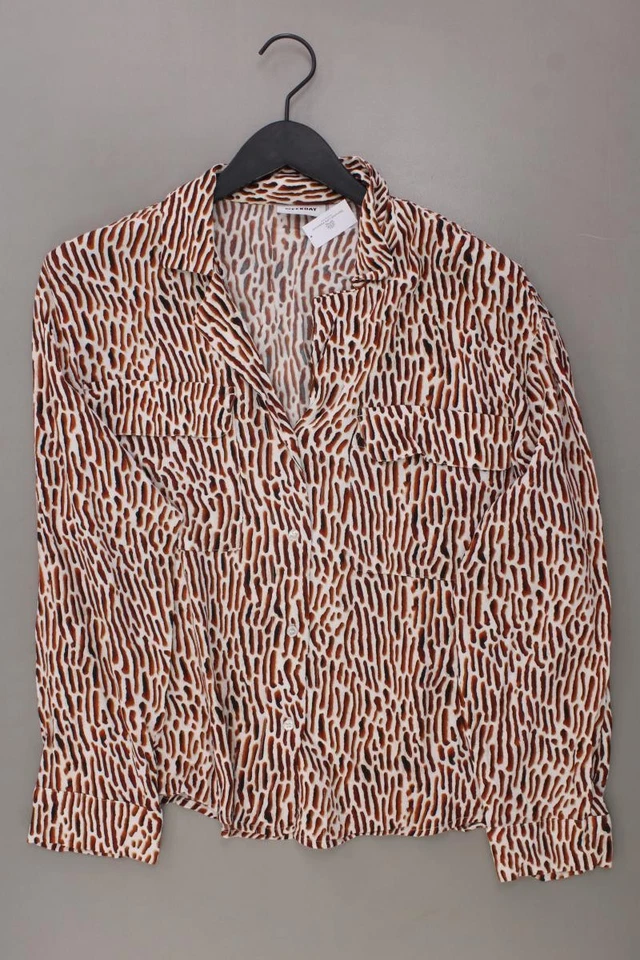 ✅ Weekday Langarmbluse Classic Bluse für Damen Gr. 38, M braun aus Viskose ✅