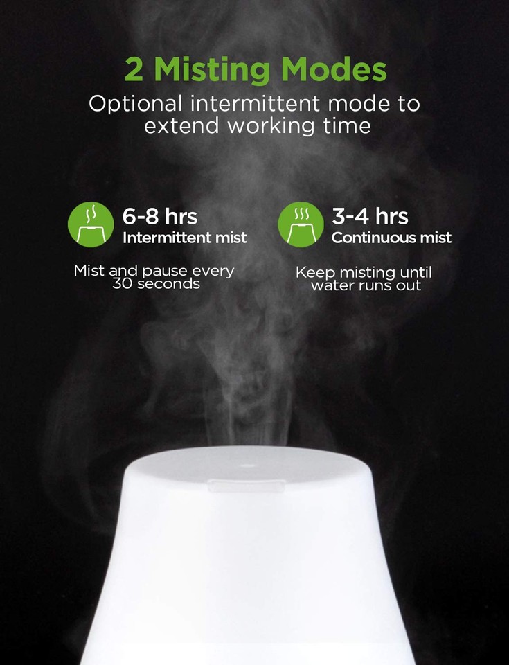 InnoGear Essential Oil Diffuser, Premium 5-in-1 Diffusers for Home ...