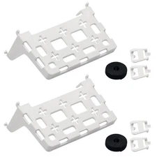 2pcs 49605 Aub Media Panel Accessories Enclosure Universal Shelf Mount Bracket
