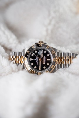 2026 Rolex 126713GRNR GMT Master II ZOMBIE UNWORN Gold Steel FULL