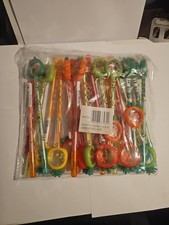 Fruit Pen 6 Assorted Colour Pens for Kids 24 Pack School Office Supplies