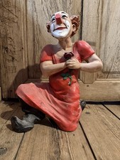 Neun Clowns Von Achatit Handarbeit