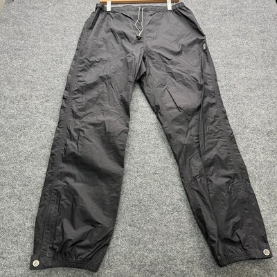 Alpine Design Pants Womens Size M Black Nylon Lightweight Elastic Waist Outdoor