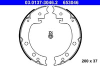 Ate Bremsbackensatz Feststellbremse 03.0137-3046.2 FüR Vitara Td Suzuki Jt Te 2