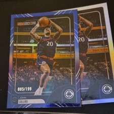 Topps John Collins 2024-25 NBA Hoops #203 Los Angeles Clippers 2 Card Lot
