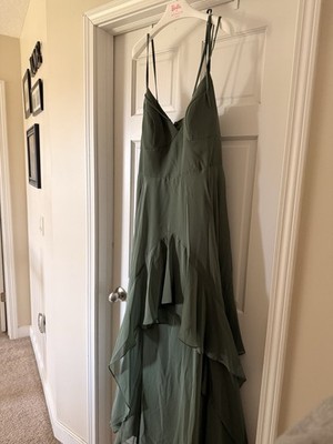 azazie barbie bridesmaid dress x 1004 Eucalyptus A-Line Bow Chiffon Sleeveless Size 18 Chiffon dress Size:Cup C upload-20240722 Rosemary Clooney White Christmas