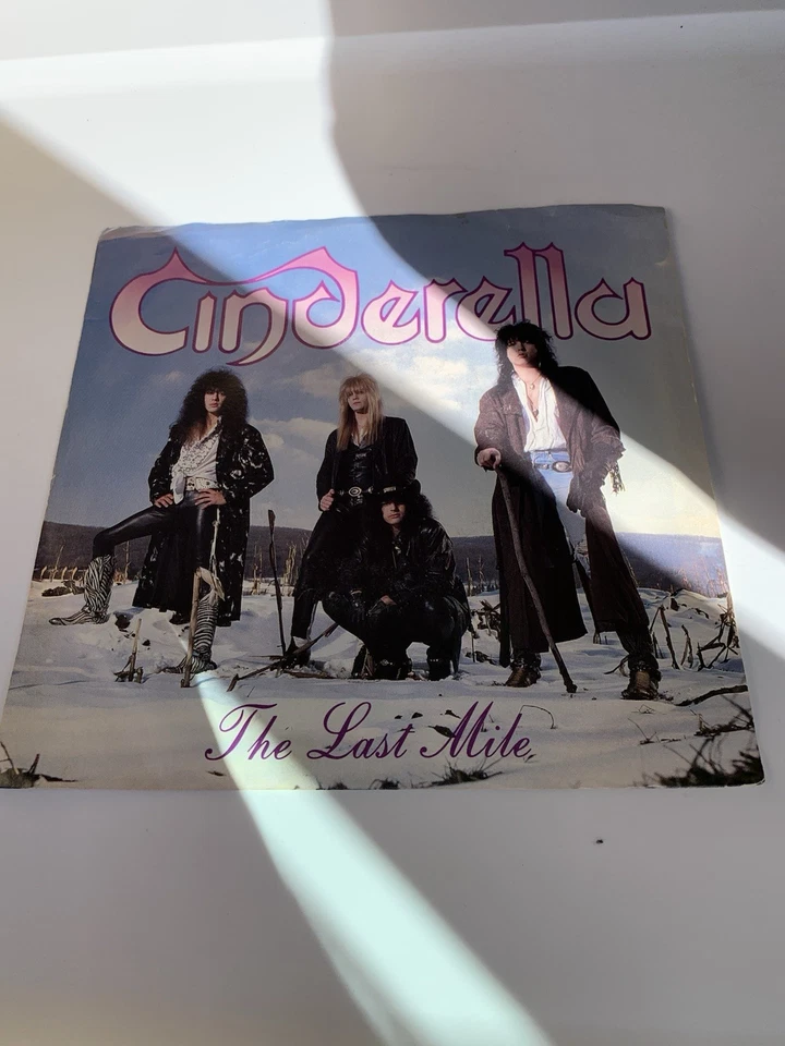 CINDERELLA  HIT 45 + PICTURE SLEEVES  THE LAST MILE 1989 Long Cold Winter - Image 3 of 4