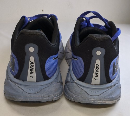 Hoka One One Arahi 7 Women's Size 11 B (Medium) Running Shoes Blue White - Picture 4 of 5