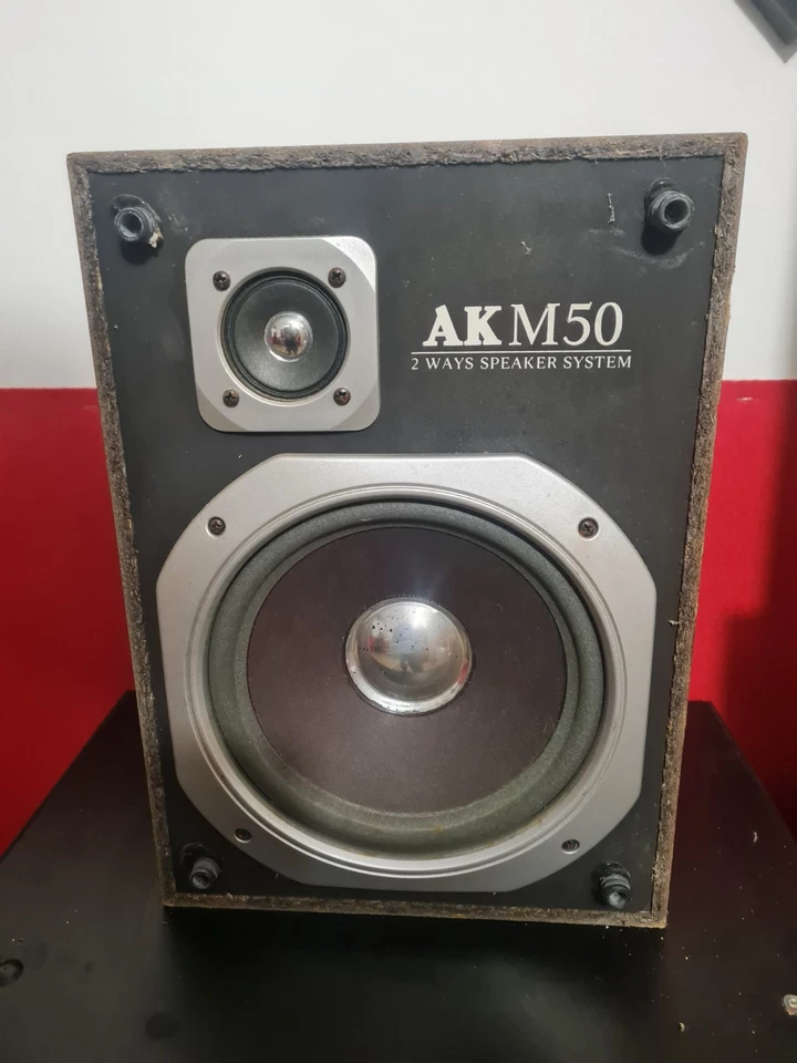 Cassa Speaker AKAI AK M50 Funzionante Altoparlante Hi Fi AKM50 - Immagine 2 di 4