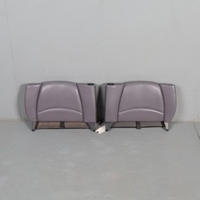 1995-1998 Porsche 911 993 Coupe Rear Seat Backrest Pair Grey Oem