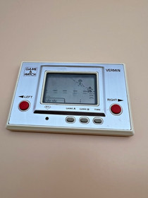 Vintage 1980 Nintendo Game & Watch Vermin MT-03 Silver Series Grade B Japan