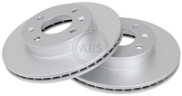 2X A.B.S. Bremsscheibe 17549 FüR Hyundai
