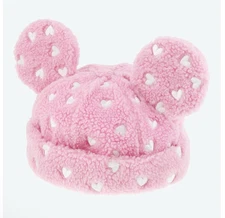 Japan Tokyo Disneyland Mickey Mouse Minnie Mouse fluffy cap 58cm
