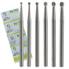 WAVE Dental Surgical Burs 25mm Round Carbide Bur Friction Grip FG for High Speed
