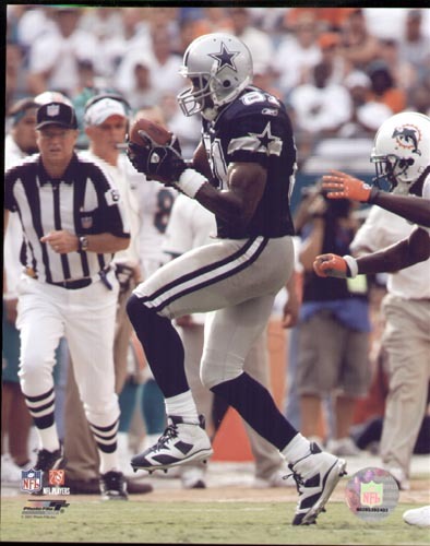 TERREL OWENS DALLAS COWBOYS FOTOGRAFIA A COLORI CON LICENZA 8 X 10 - Foto 1 di 1