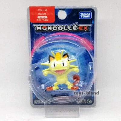 Moncolle EX-48 Meowth Takara Tomy Tomica Pokemon Action Figure New