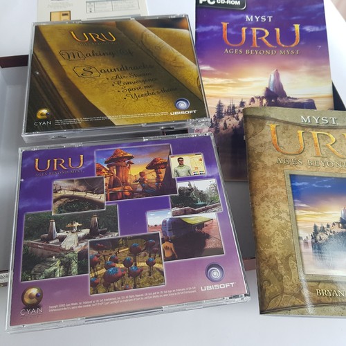 PC Video Game Uru Ages beyond Myst Collectors Edition Box Set Windows Ubisoft - Picture 8 of 21