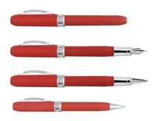 Visconti Rembrandt Eco-Logic Brick Red Fountain pen steel EF nib MIB