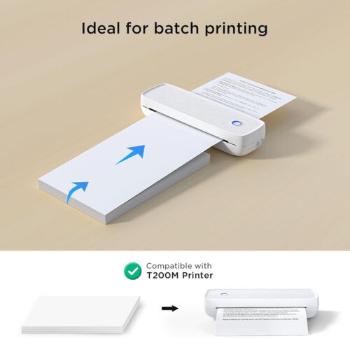 100-1000 Sheets Thermal Printer Paper 8.5" x 11" US Letter Size Thermal Paper - Picture 4 of 8