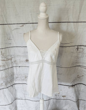 Soma Cotton and Lace Cami Size Large NWT