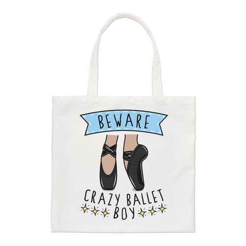 Méfiez-vous Fou Ballet Garçon Standard Sac Ballerine Danse