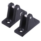 2pc Deck Hinge Mount 90 Degree Pin Marine Boat Bimini Top Hardware Fitting zw