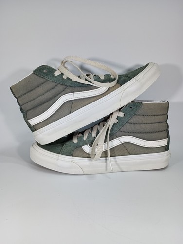 Vans ComfyCush Sk8-Hi SAMPLE Reissue Unisex Beech Marshmallow Sneakers Women's 6 - Picture 4 of 10