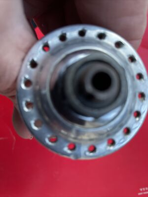 Hub Avant Vélo Vintage Campagnolo Super Record - 36 Trous - Occasion - Pour Roue Avant