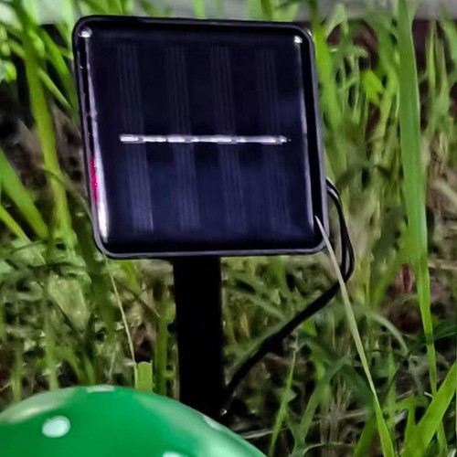 8/12/20X Solar Pilz Lichterkette Lichterkette LED Garten Deko Außen - Bild 4 von 16