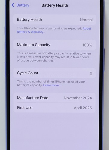 Apple iPhone 16 256GB (Dish/Bost) 6.1" MYD13LL/A Ultramarine - Afbeelding 4 van 18