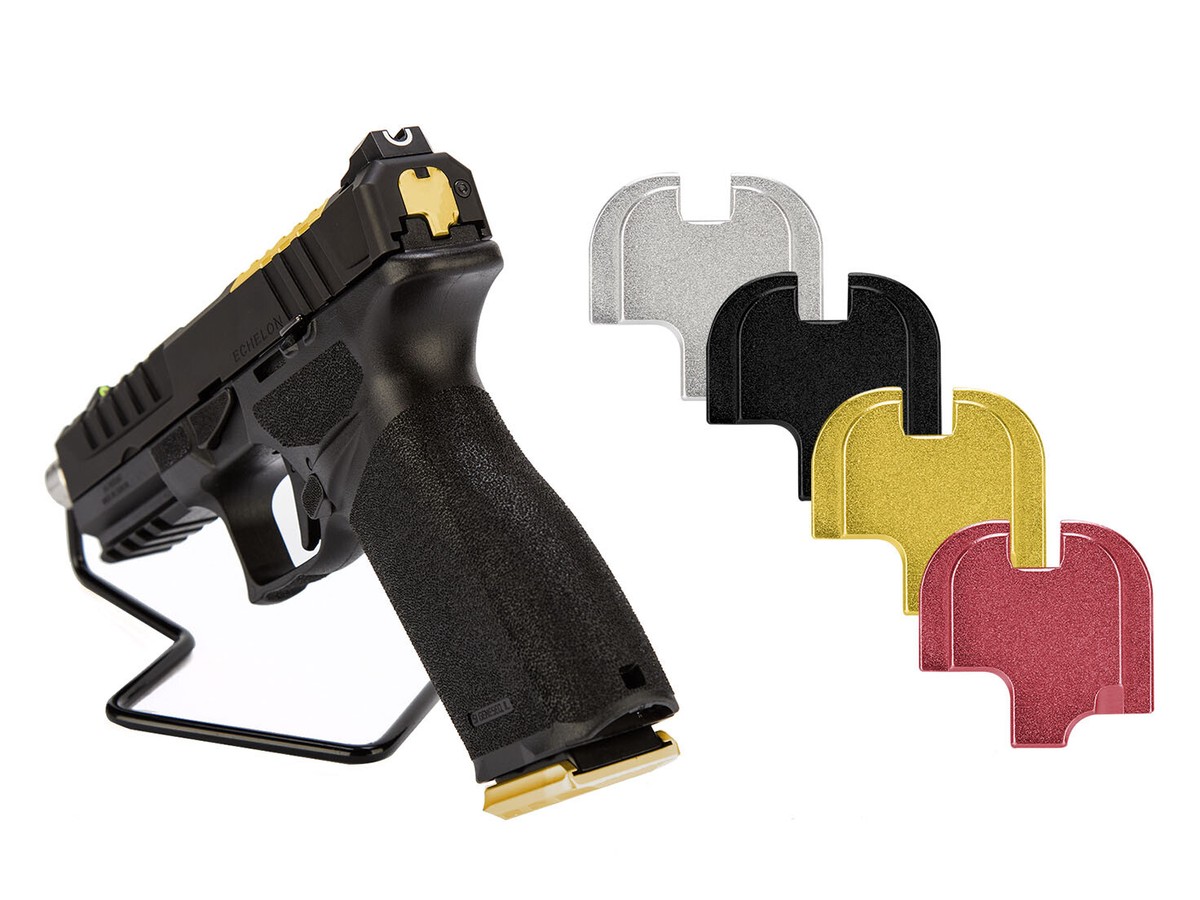 ★E HARRISON◇校正刷り◇リプロ★Proof◇見本刷り◇額装品 for Springfield Echelon Rear Slide Cover Plate Aluminum Engraved