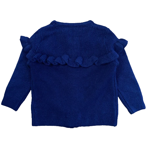 Frilly cardigan clearance