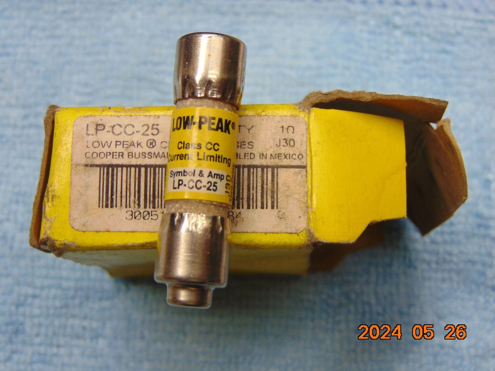 *LOT OF 10* NEW EATON BUSSMANN FUSE LPCC25 25A/AMP FUSE eBay