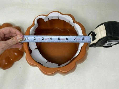 Threshold Stoneware Orange 8in Pumpkin Covered Bowl BB01B12013 - Picture 4 of 5