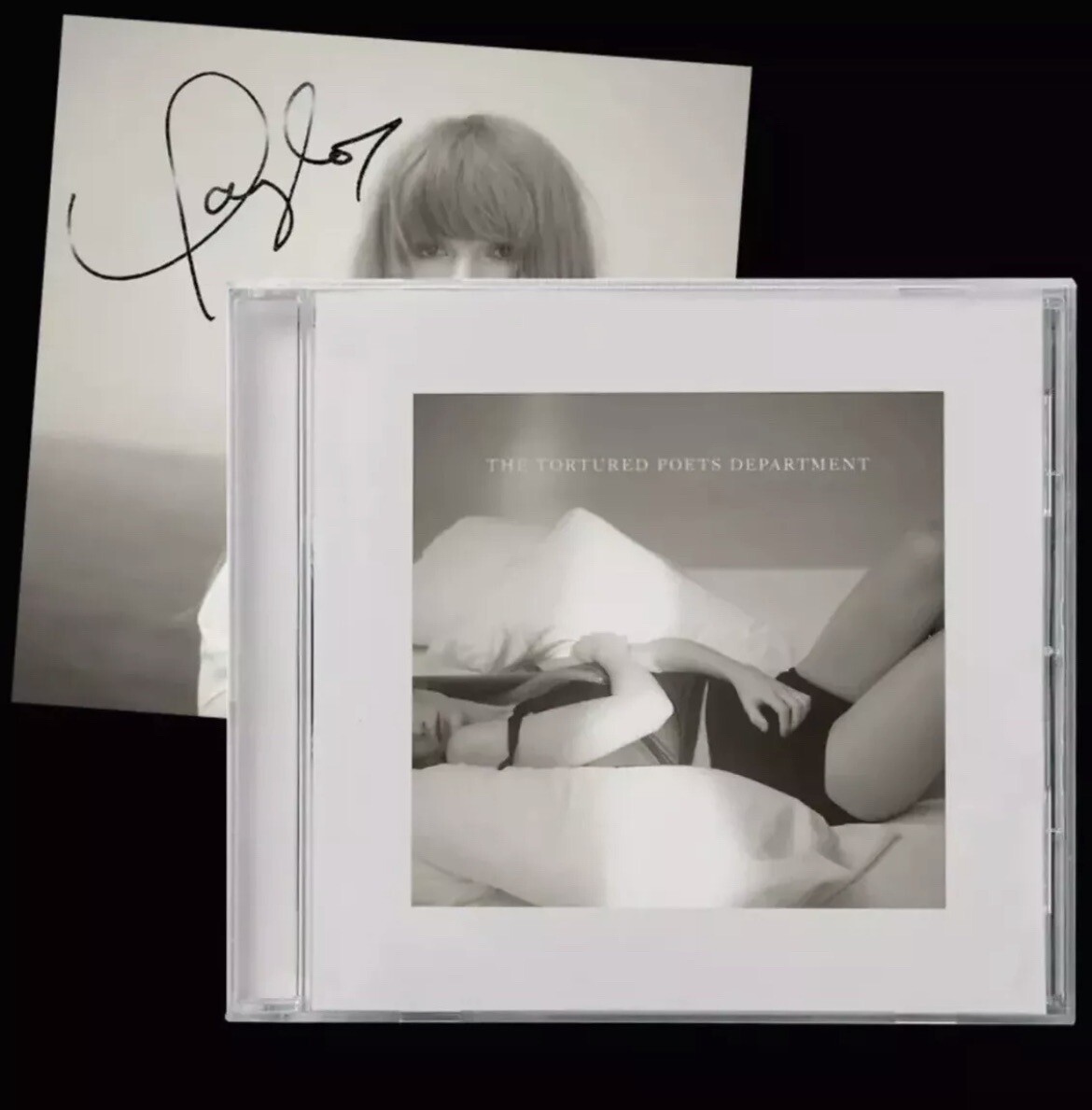 ⭐️ Taylor Swift TTPD CD The Manuscript Signed SOLD OUT RARE HTF