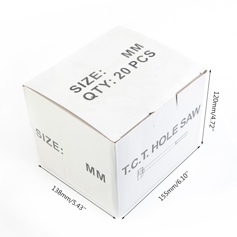 20pcs/set 14-50mm Forstner Drill Bits Woodworking Self Centering Hole Cutter